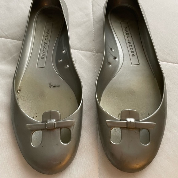 MARC JACOBS SILVER FLATS SIZE 40 - Picture 4 of 4
